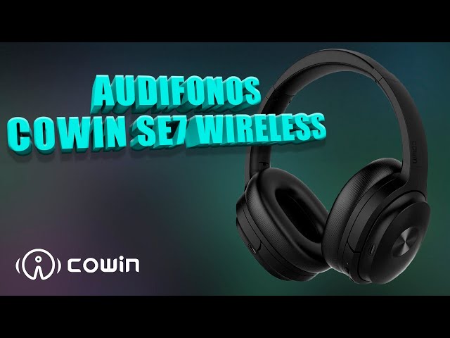 Audífonos COWIN SE7 WIRELESS con cancelación de ruido