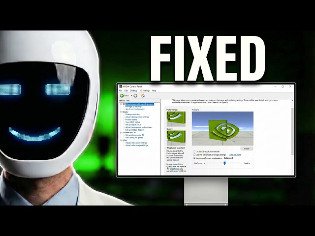 Your NVIDIA Panel Settings Are WRONG (Here's Proof)