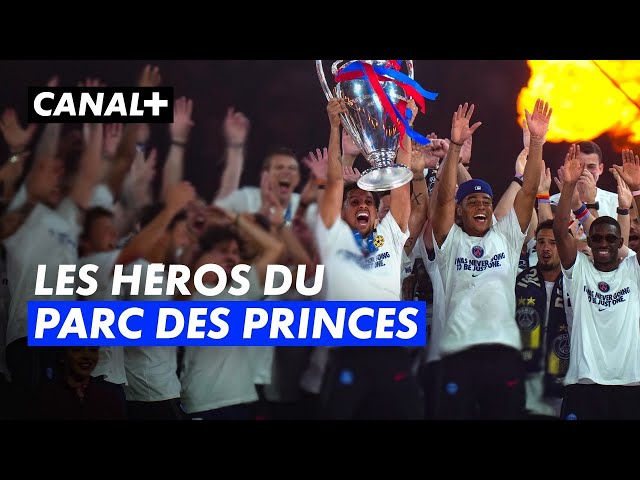 Les joueurs du PSG reviennent en HÉROS au Parc des Princes