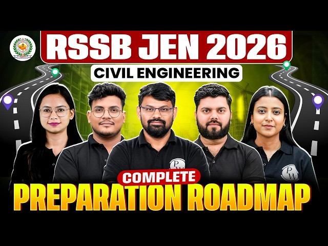 RSSB JEN 2026 Civil Engineering | Complete Preparation Roadmap 🚀
