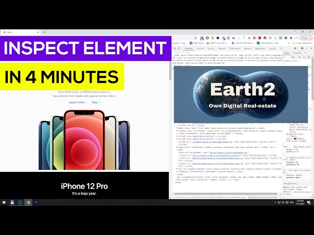 Learn how to use Inspect Element in 4 minutes