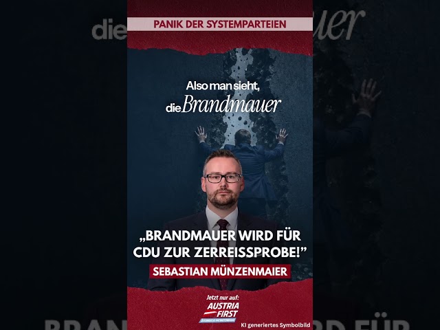 "Die Brandmauer ist gescheitert" - AfD-Münzenmaier spricht Klartext