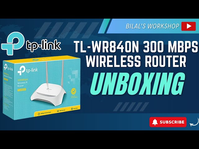 TP Link TL WR840N Unboxing, Review, First Impression and Basic Setup Guide