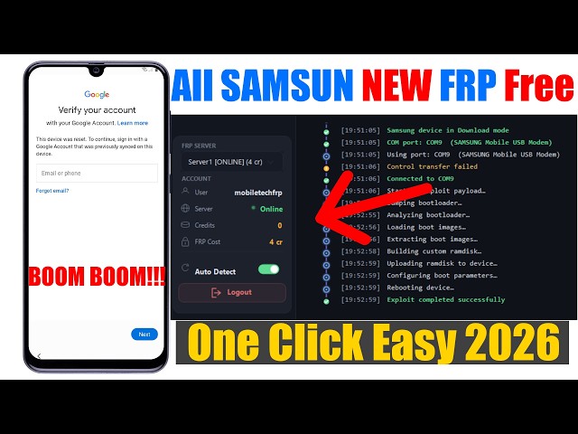 All samsung FRP Bypass 2026 Fix All problem old method | remove Google account samsung | FRP Unlock