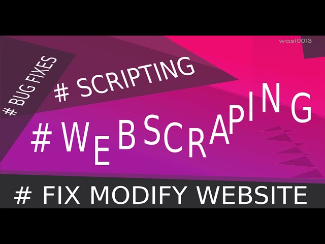 Do data mining & Web Scraping using Python