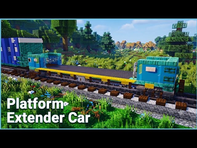 Minecraft Platform Extender Car Tutorial 