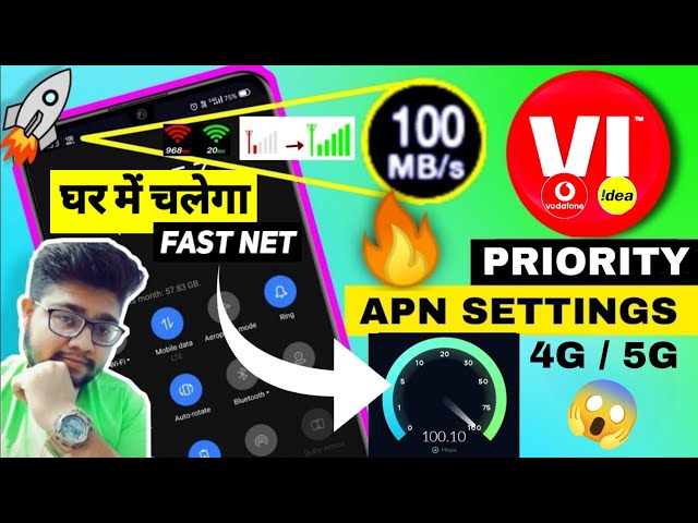 Vi APN Settings 4G/5G 2026 🔥| Vi Network Problem Solution ✨| Vi Net Slow Problem | Vodafone / Idea |