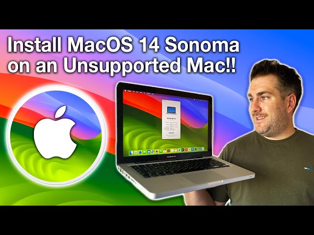 How to Install MacOS Sonoma 14 on an UNSUPPORTED Mac, MacBook, iMac or Mac Mini in 2023!
