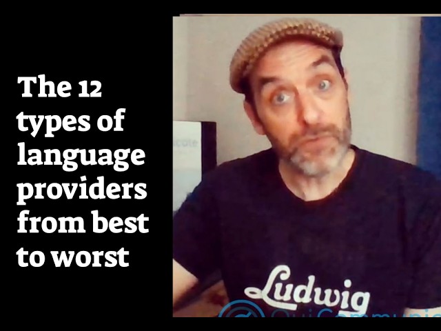 From high performance to complete rip-off. The 12 types of language providers