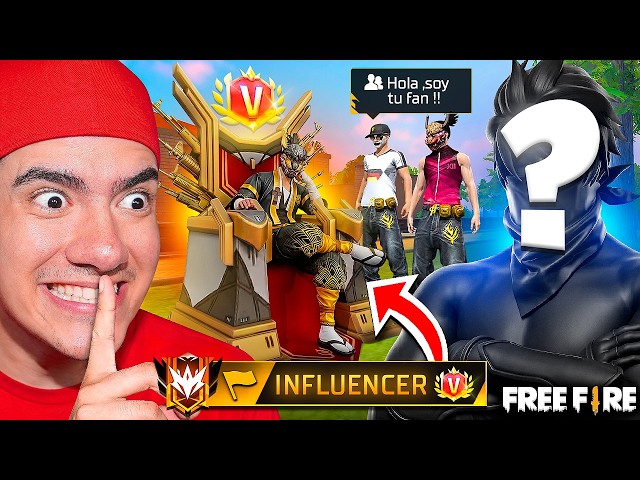 I PRETENDED TO BE THIS VERIFIED INFLUENCER IN FREE FIRE !! - TheDonato