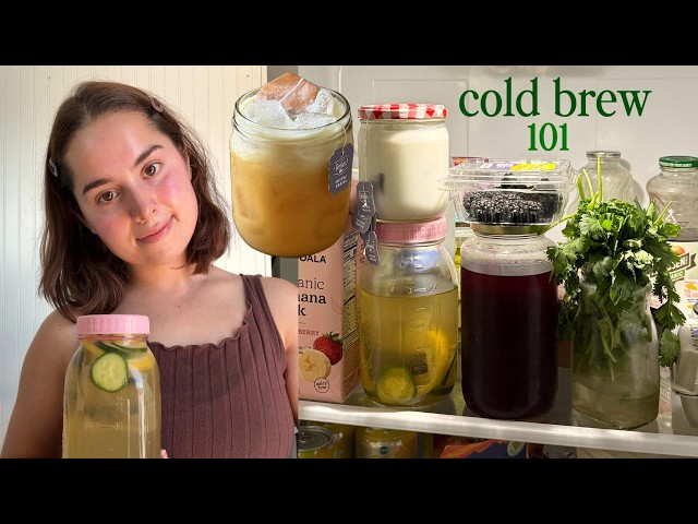 how to make the perfect cold brew tea (3 easy recipes)