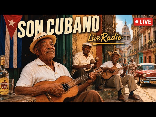 LIVE 🌴 Traditional Cuban Music - Son Cubano & Salsa Mix | Café Work & Focus Radio