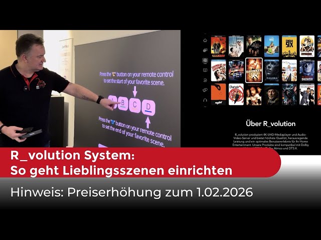 R_volution System: So geht Lieblingsszenen einrichten & Jetzt noch zum alten Preis bestellen.