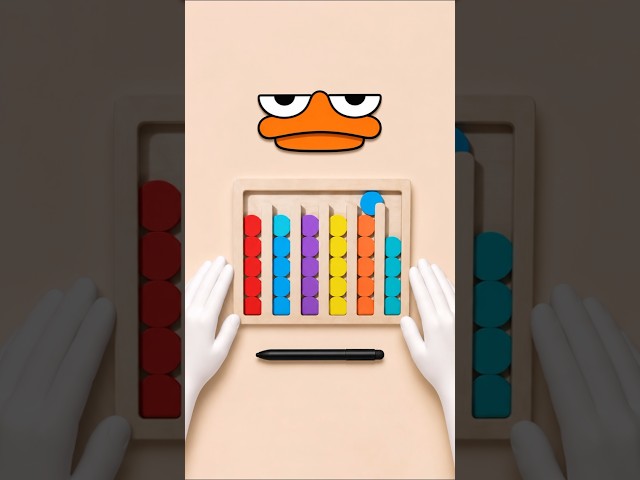 Only One Move Works #ColorMatch #ColorPuzzle #PuzzleChallenge #Shorts #YouTubeShorts