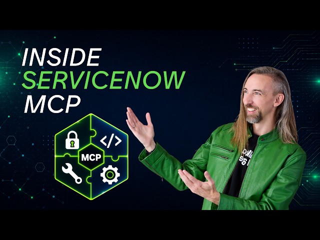 Anatomy of an MCP Server in ServiceNow