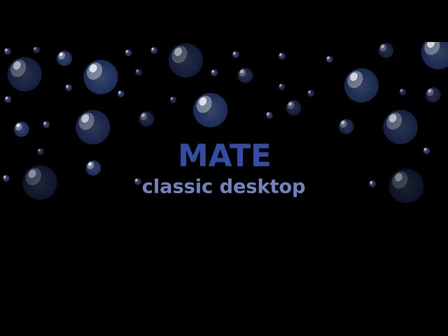The classic Linux desktop environnement