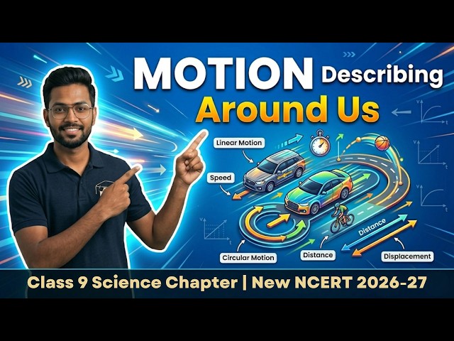 Chapter 4: Describing Motion Around Us | Science Class 9 Exploration | NCERT Explainer