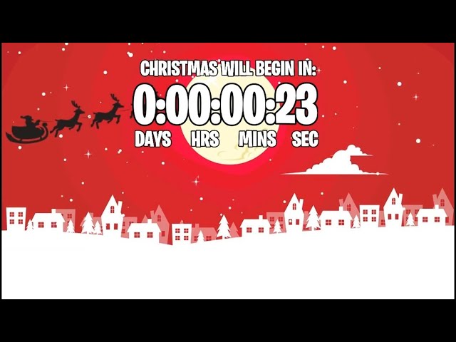 CHRISTMAS 2025 COUNTDOWN LIVE🔴 24/7 & How Long Till Christmas 2025?
