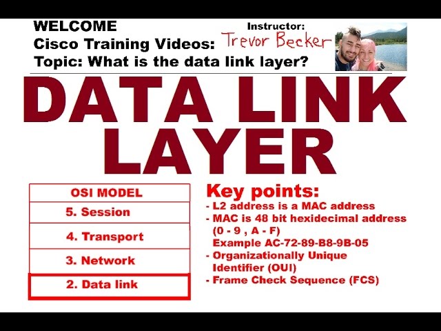What is the data link layer? Video 16 | Free CCNA Training Videos
