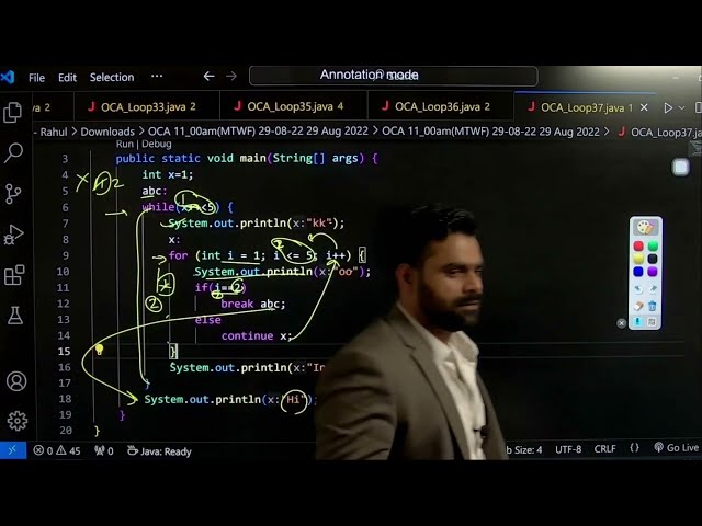 Java Loop Ques | Rahul Chauhan Sir | Incapp