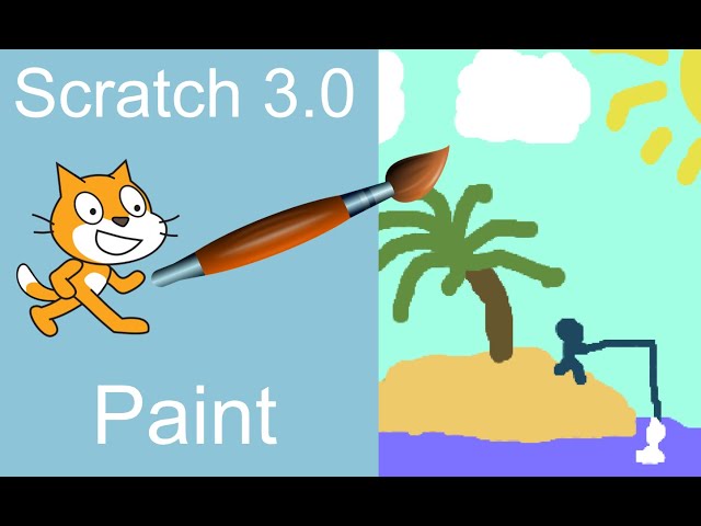 Scratch 3 - Beginner's Paint Program Tutorial (Scratch 2019)