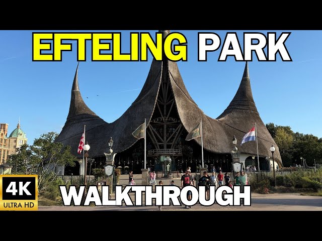 Efteling 2025 Walkthrough – Full Park Tour Zomer (4K POV) 🌞🏰✨