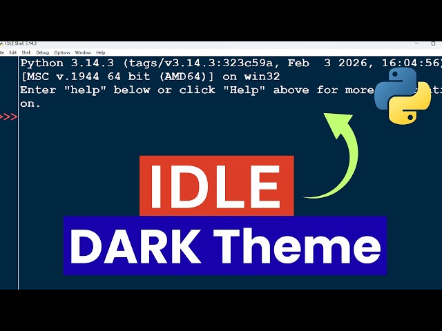 How to Use Dark Theme and Customize Colors in Python IDLE – Step by Step Tutorial