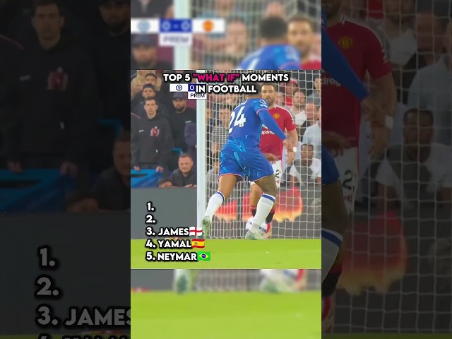 Top 5 “what if” moments in football