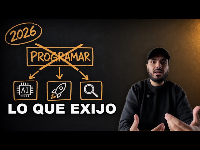 APRENDER a PROGRAMAR ya no basta: esto exijo al CONTRATAR en 2026