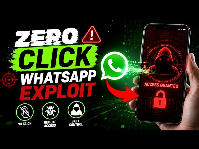 Zero Click Exploit Pegasus Attack Working and Proof of Concept | Ultimate Zero Click Video