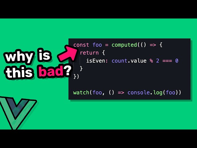 I Didn't Know This Vue Best Practice...