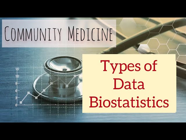 Types of Data | Biostatistics | Community medicine