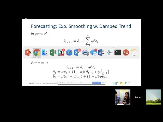Forecasting and Inventory Management - SC1x Live with Sina Golara