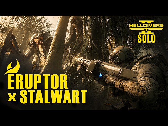 Helldivers 2 – Eruptor x Stalwart Makes Solo Terminids Too Easy | Deathless | Super Helldive