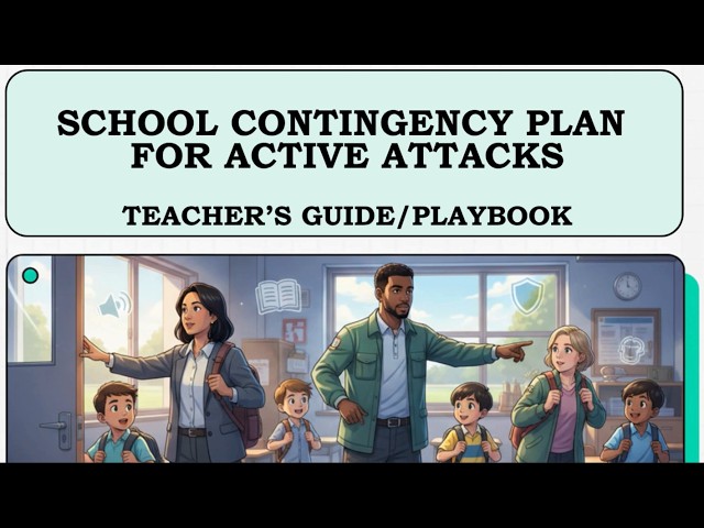 DepEd's Active Attack Teachers' Guide  or the School Contingency Plan for Active Attacks