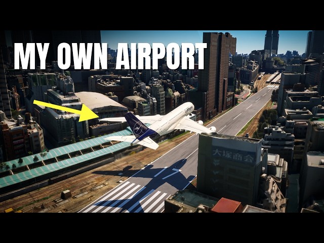 YOU Can Now Build CRAZY Airports In Microsoft Flight Simulator