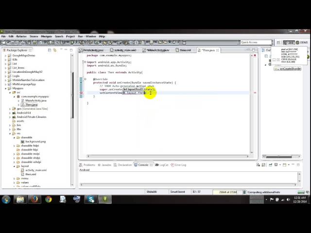Android Application Development Bangla Tutorial   Part 4