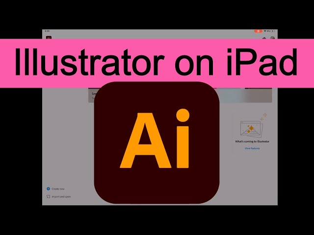 Adobe Illustrator on iPad - First thoughts