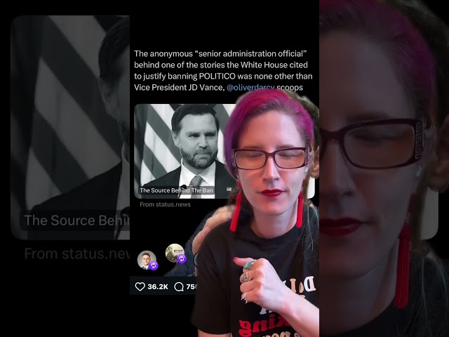 Is JD Vance Leaking Stories to the Press?