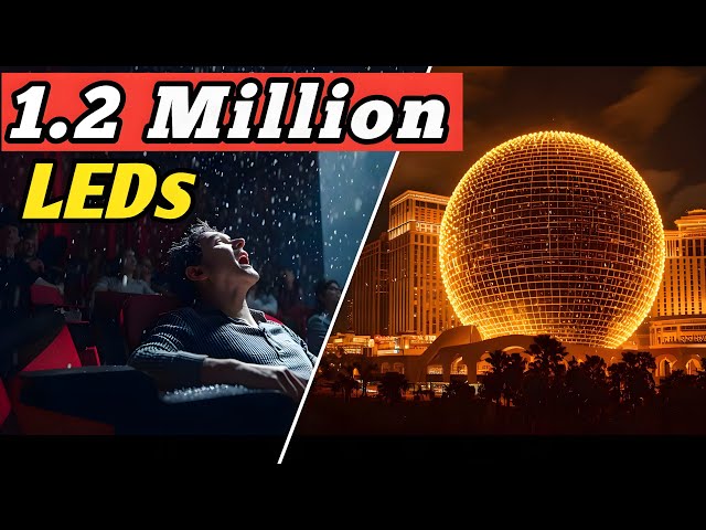 Las Vegas $2.3Billion Dollar😳  Luxury Cinema | The Sphere & 4DX 