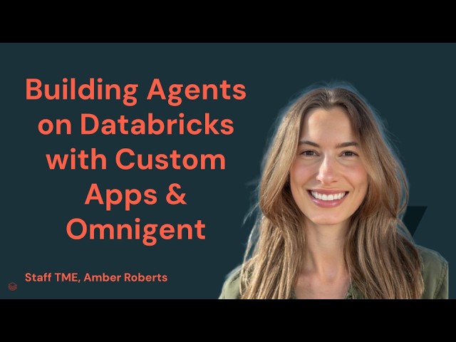 Building Agents on Databricks with Custom Apps and Omnigent