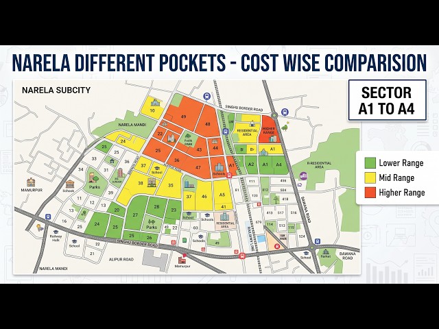 Narela flats cost wise comparision🔥3 Housing schemes comparison🔥MIG, HIG Flats Comparision🔥DDA flat