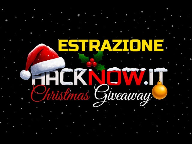Hacking Hacknow Giveaway: Estrazione dei Vincitori