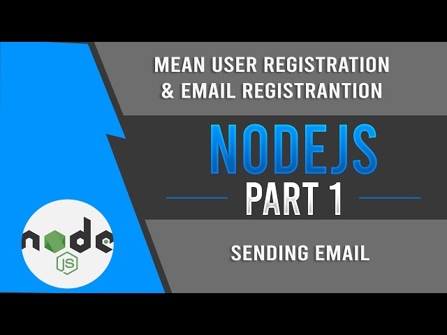 Sending Email using NodeJS, Gmail 2021 | 1080p