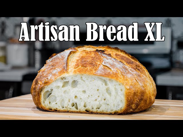 Artisan Bread XL | Extra Large and Flavorful Homemade Bread