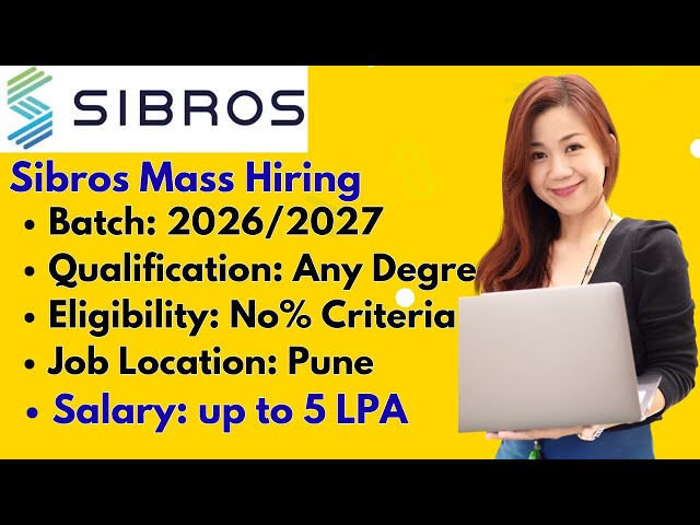 Sibros is hiring Software Engineer | 227/2026 | No % Criteria | Required Skills? | Responsibilities?