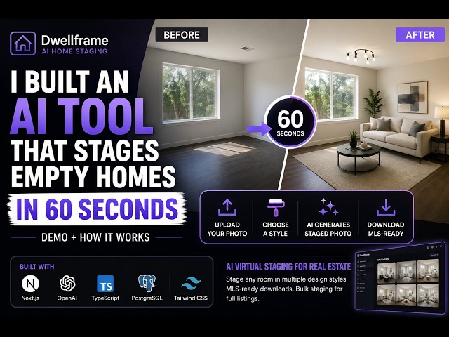 DwellFrame | Modern AI-Powered Real Estate Platform Built with Next.js & React