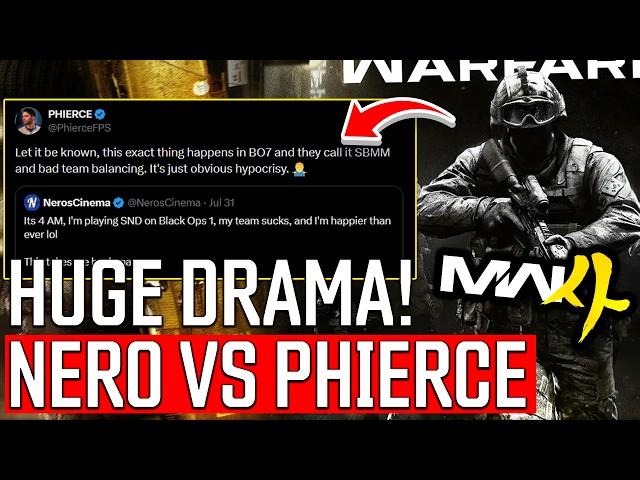 This is F*cking Funny… NerosCinema vs PhierceFPS (Two 30 year olds argue about Call Of Duty SBMM)