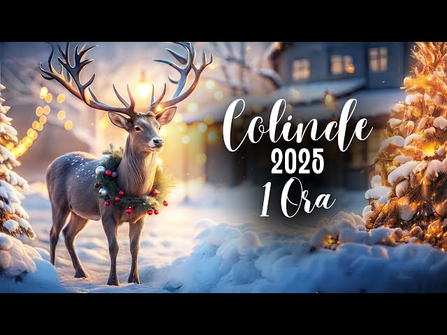COLINDE 2025 🎄❤️ MIX 1 ORA Colinde Autentice Romanesti Pline de Caldura