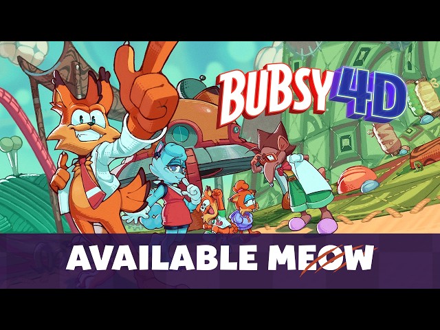 Bubsy 4D - Official Launch Trailer